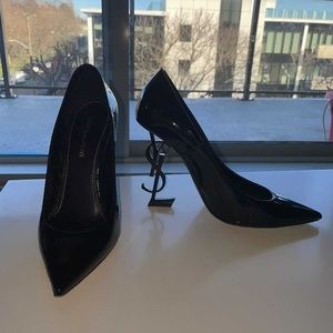 YSL opyum pump patent leather